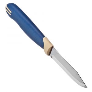 Нож Трамонтина син.ручка 2шт овощи 1/60шт